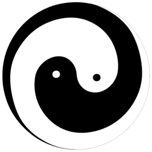 yin and yang theory symbol png